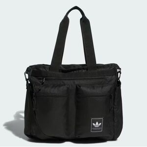 NEW ADIDAS ORIGINALS GYM TRAINING UTILITY TOTE CROSSBODY BLACK BAG GC3177